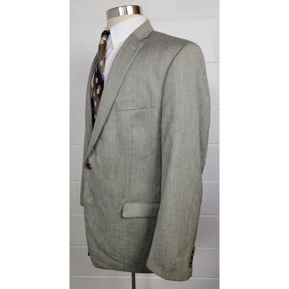 Ralph Lauren‎ Mens Gray Rayon Blend Sport Coat Jacket 48L - Picture 5 of 10